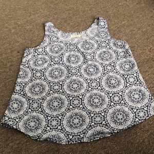 Patterned tank top